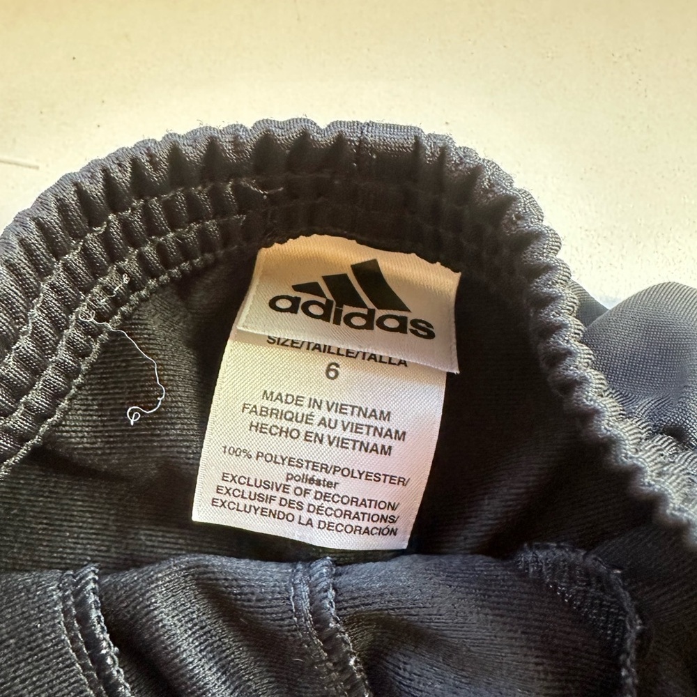 Adidas Youth Black and White Tracksuit - Picture 9 of 9